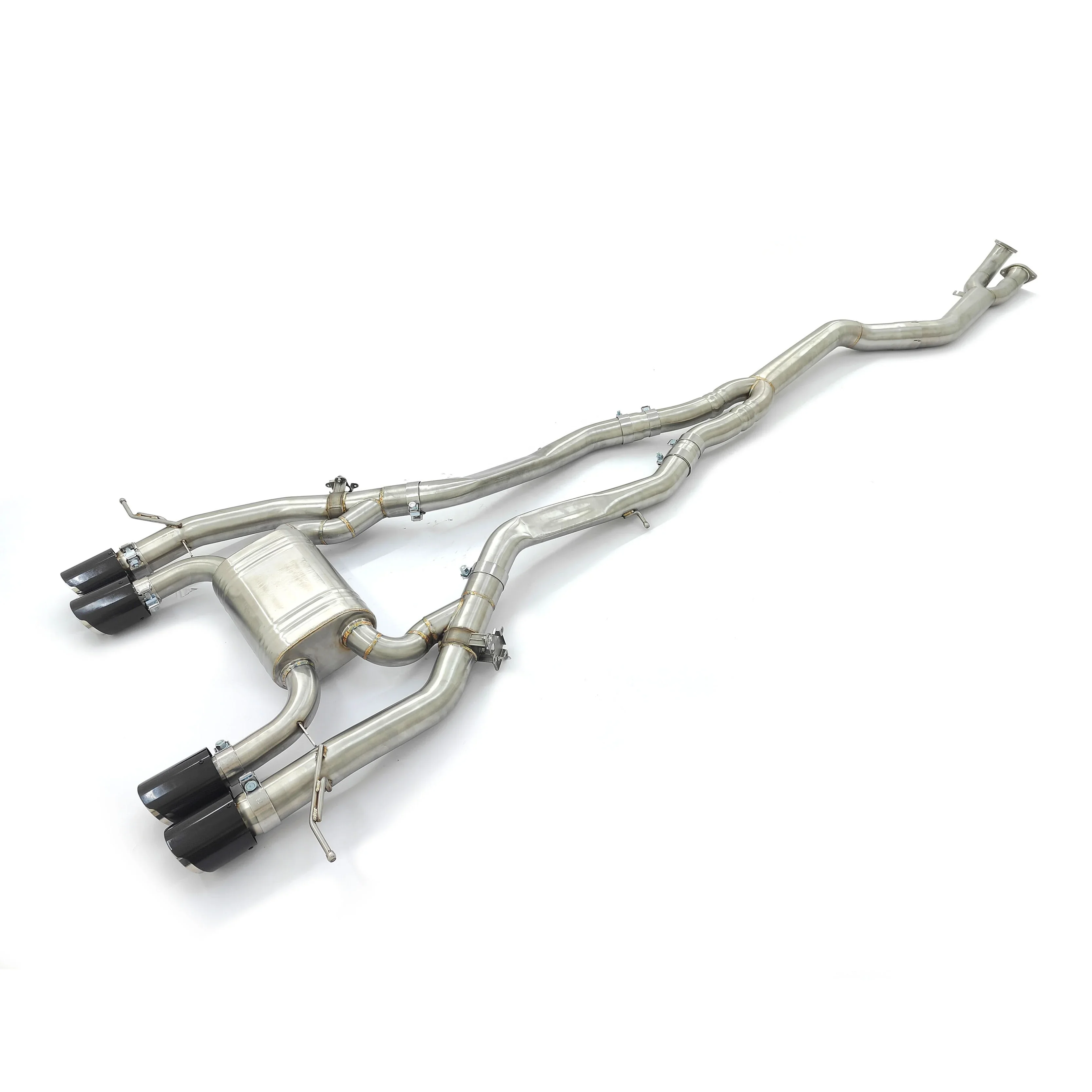 

Single Midpipe For BMW G80 G82 M3 M4 S58 3.0T Ss304 Muffler Valved Catback Oem Valves Control System