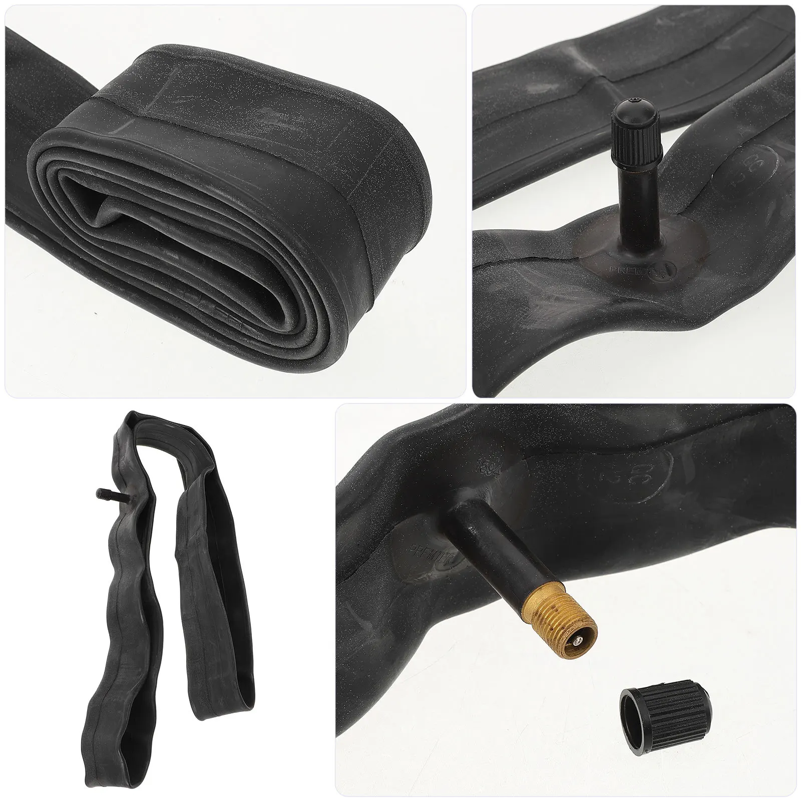 

Practical Bike Tube Anti-Wear Butyl Rubber Material Heat-Resistant Comfortable Riding Mountain Bicycle Bike Tube