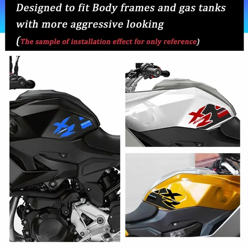 

For BMW F900R Motorcycle Anti Slip Sticker Tank Traction Pad Side Knee Grip Protector F900XR F 900 R XR 2020 2021 2022 2023