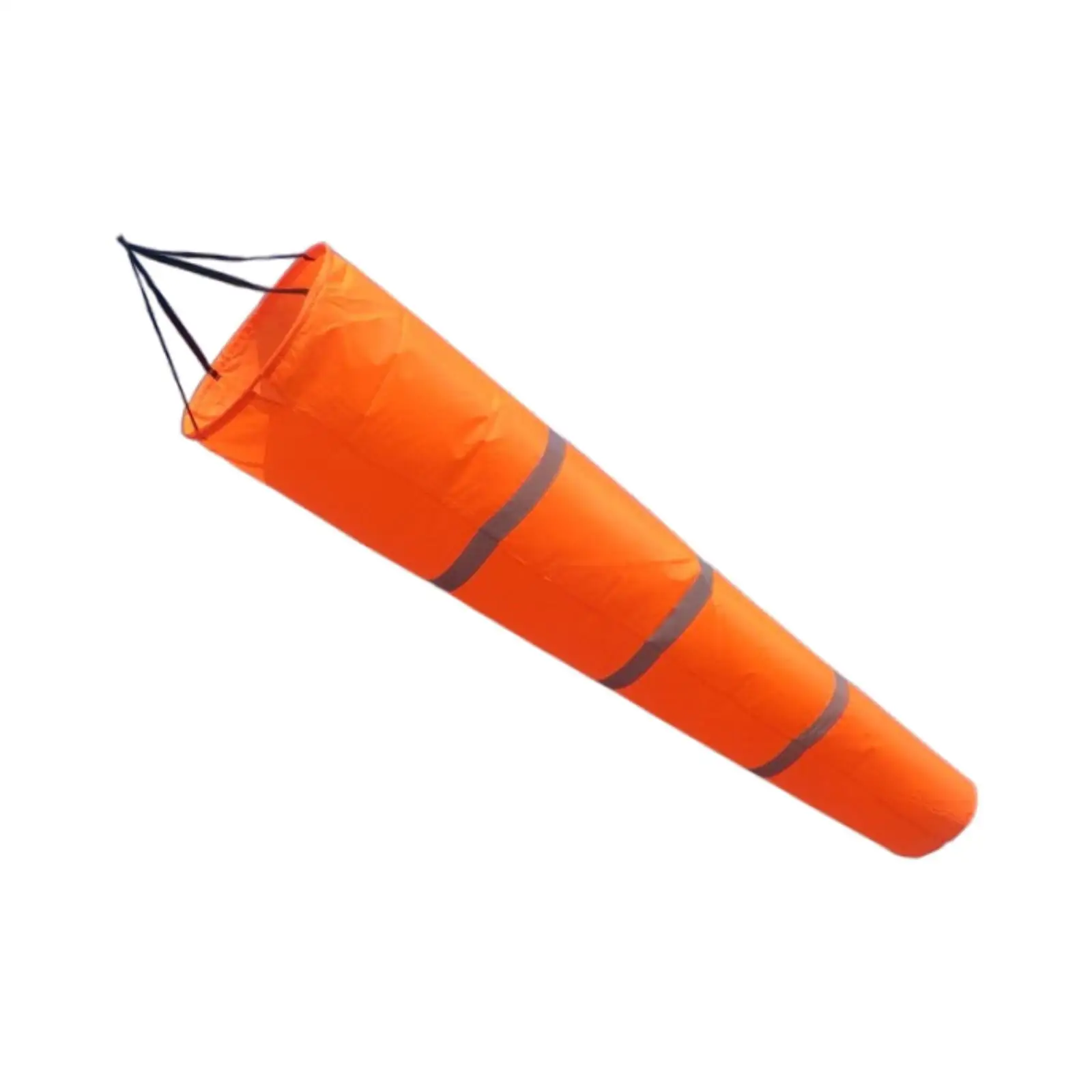 Durable Oxford Outdoor Windsock 200cm Reflective Wind Sleeve Wind Direction Meter for Garden Farm Park Easy Setup