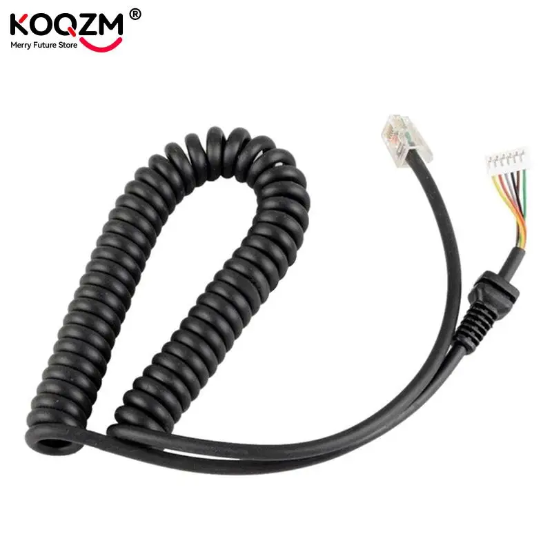 

Professional Replacement Microphones Cable Mic Cord Wire for Yaesu MH-48A6J FT-7800 FT-8800 FT-8900 FT-7100M FT-2800M FT-8900R