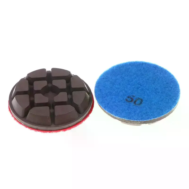 3 Inch 80mm Diamond Thicker Resin Bond Floor Polishing Pad for Grinding Renewing Marble Granite Stone Concrete Floor