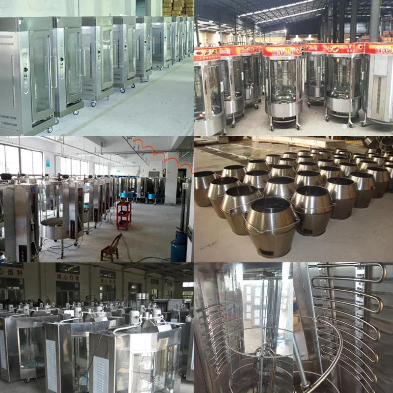 Chicken Grill Machine and Charcoal Duck Roaster Oven for Commercial Use