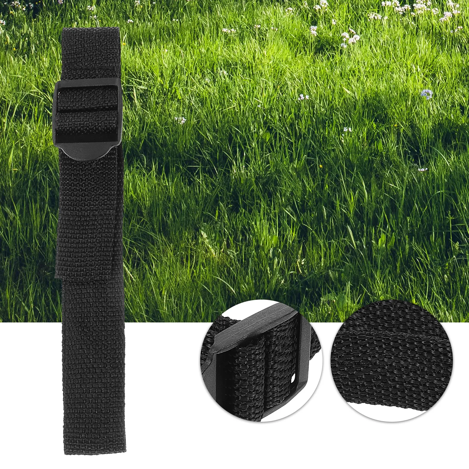 

Lawn Aerator Shoes Strap 42MM Metal Spikes Black Adjustable Gardening Tools Supplies Grass penetrometer Shoe