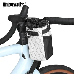 Rhinowalk Bike Cycling Water Bottle Carrier Pouch Insulated Kettle MTB Road Bicycle Handlebar Bottle Holder Steam Bag Accessory