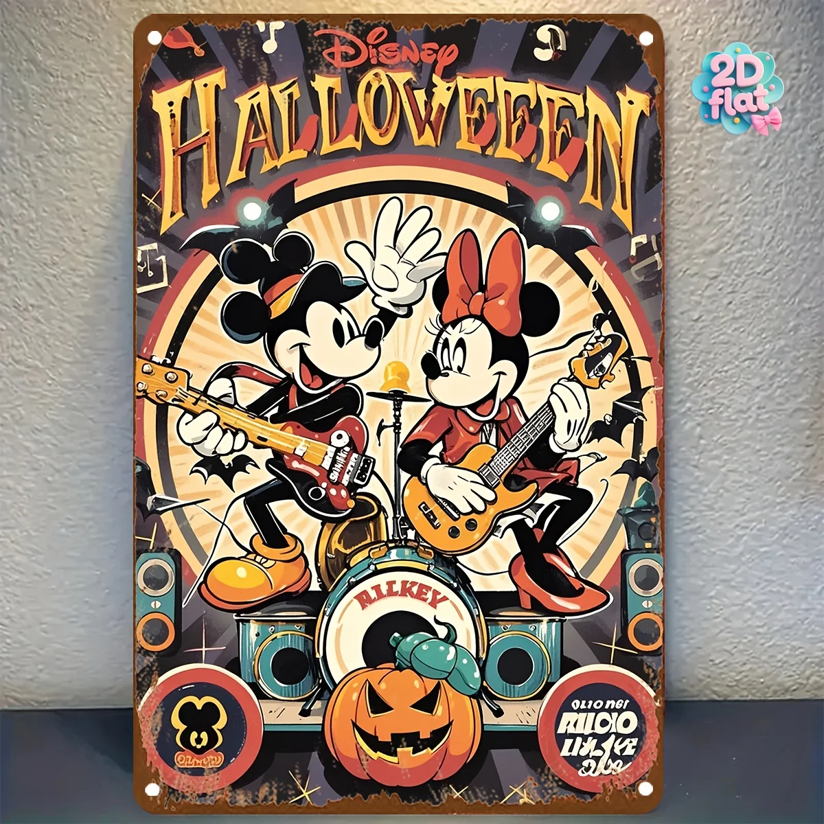 2D Flat, 1Pc Mickey…