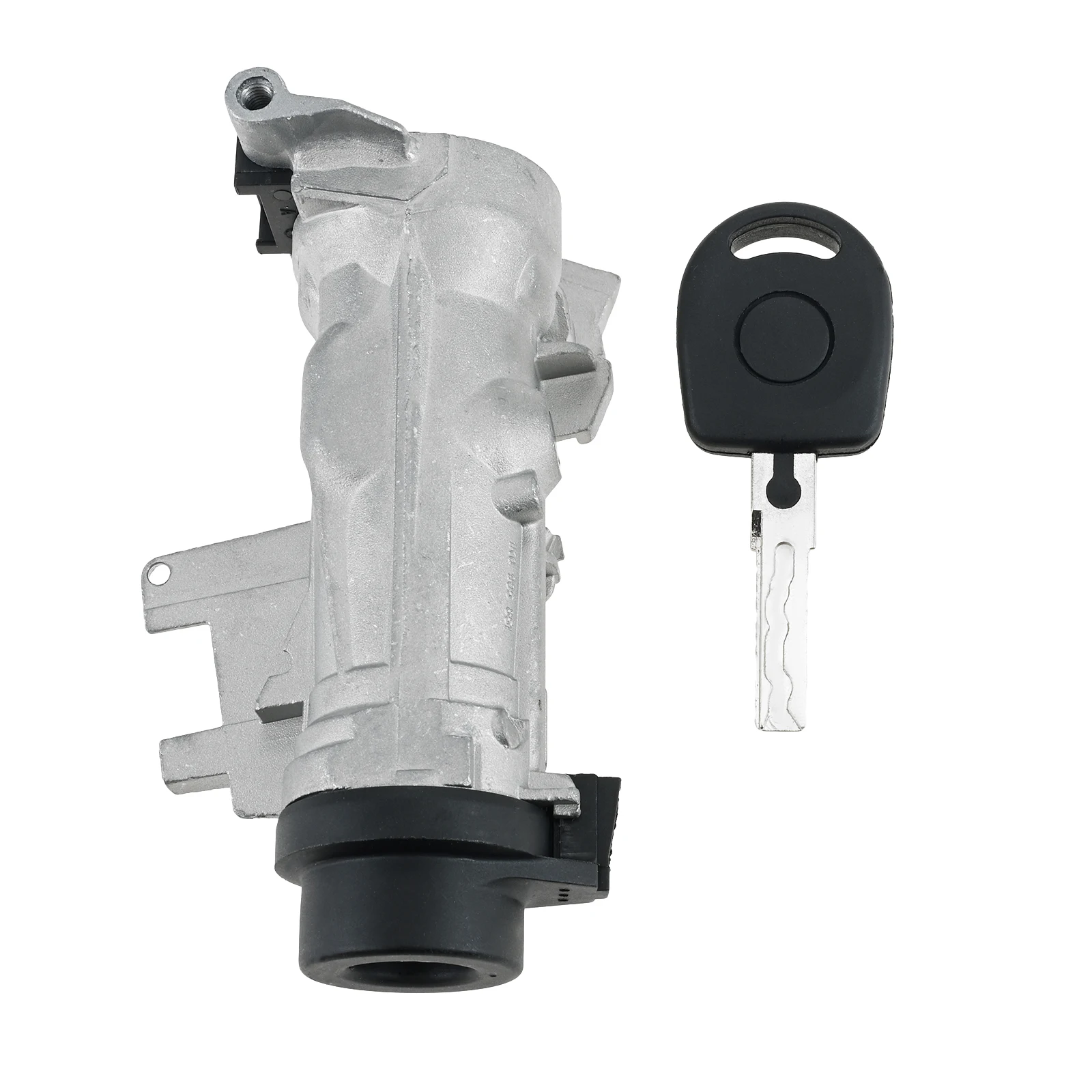1K0905851B Ignition Starter Switch with Key, Ignition Steering Lock Cylinder Parts for Jetta Golf Touran EOS Caddy Audi A3 TT 8P