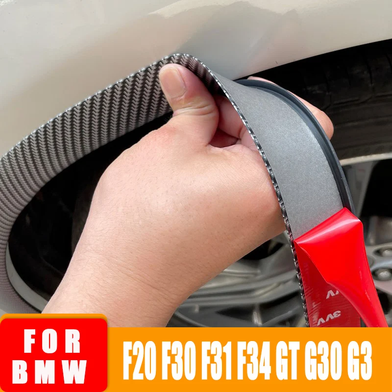 

Car Wheel Eyebrow Vinyl Rubber Trim Strip For BMW 1 3 5 Series F20 116i 118i 120i F30 F31 F34 GT 320i 328i G30 G31 Sedan Touring