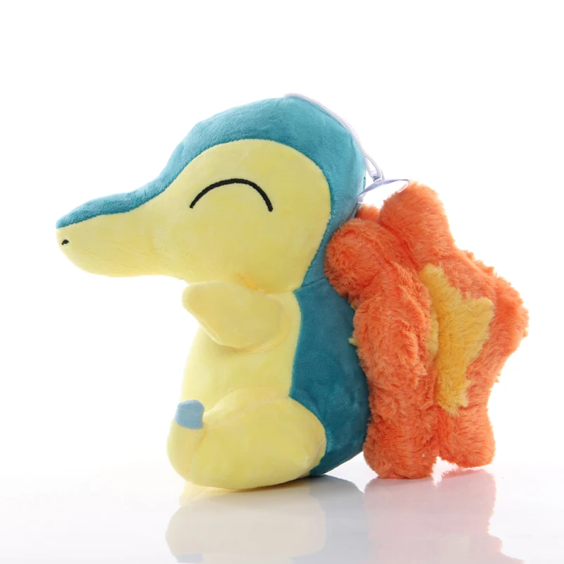 Mainan mewah Cyndaquil, mainan Pokemon Cyndaquil, boneka mainan lembut untuk hadiah anak-anak, 5 buah/Lot 20cm