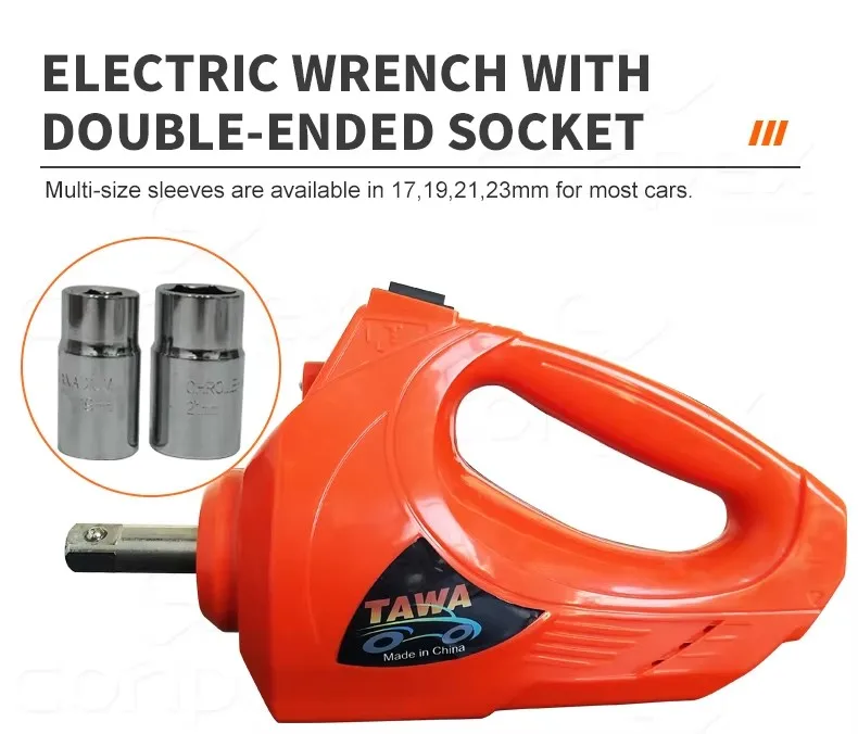 5 in 1 Electric Hydraulic Car Jack 5T 12V Car Jacks With Impact Wrench Tire Inflator Built-in LED Light view 4