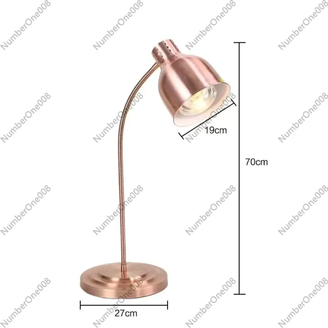 1 Pc Marble Buffet Food Warming Lamp Commercial Heating Lamp for Hotel Restaurant Catering Barbecue