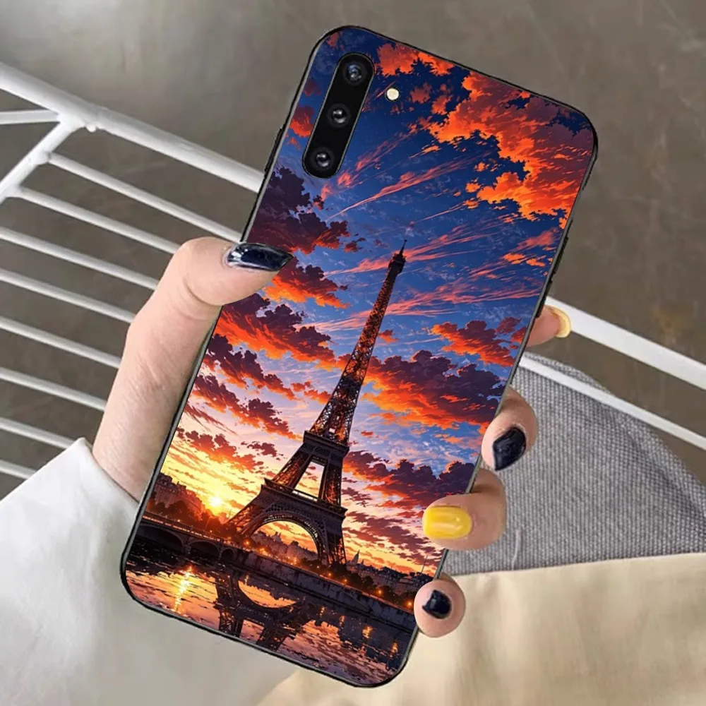 Paris Eiffel Tower  Phone Case For Redmi Note 4 X 5 A 6 7 8 T 9 9S 10 11 11S 11Epro Poco M3 pro