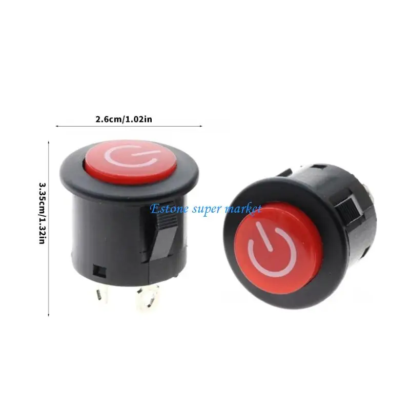 090B 장난감 자동차 야외 놀이 차량 탑승용 푸시 시작 전원 버튼 수리 부품