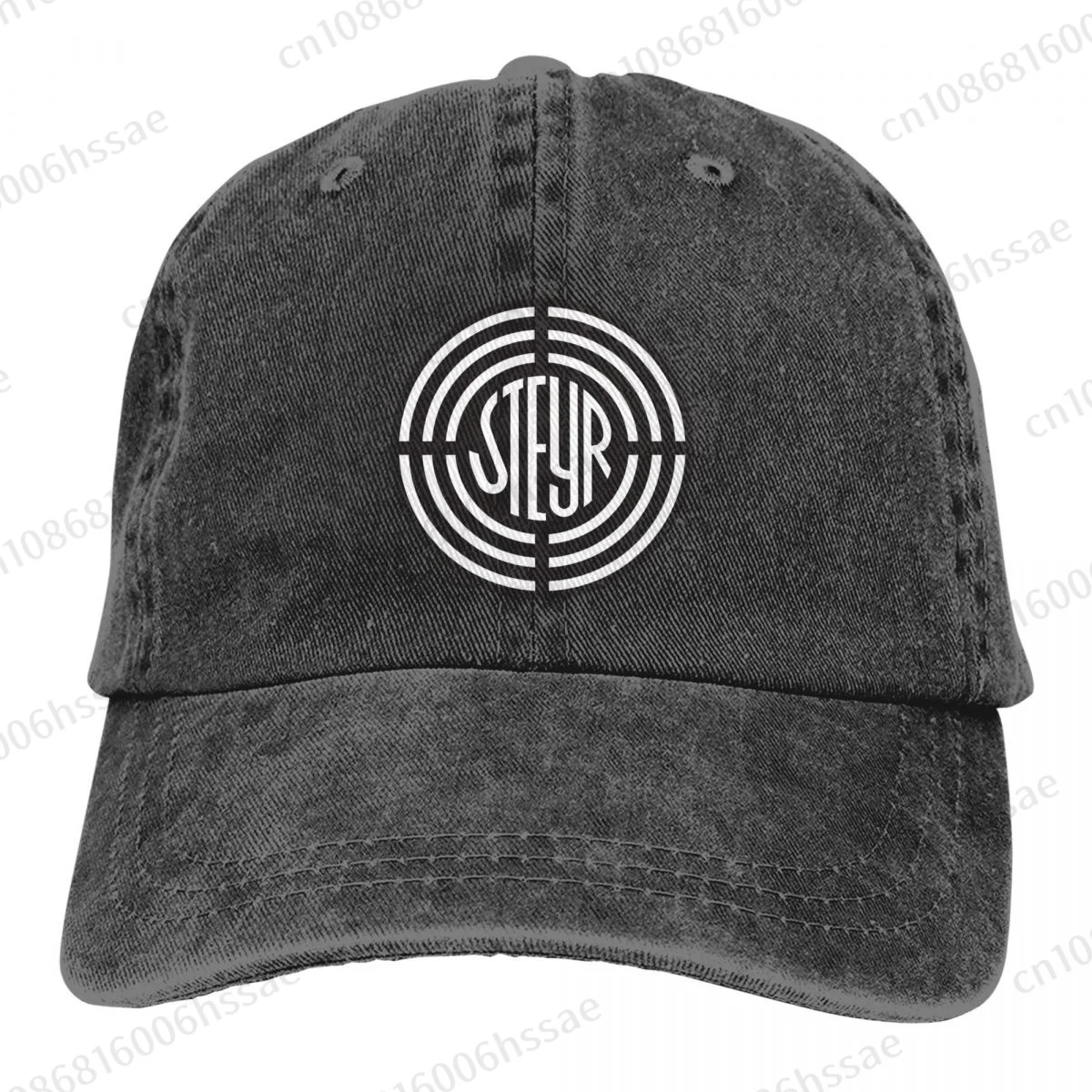 Steyr Logo Fashion Unisex Cotton Baseball Cap Outdoor Adult Adjustable Denim Hat