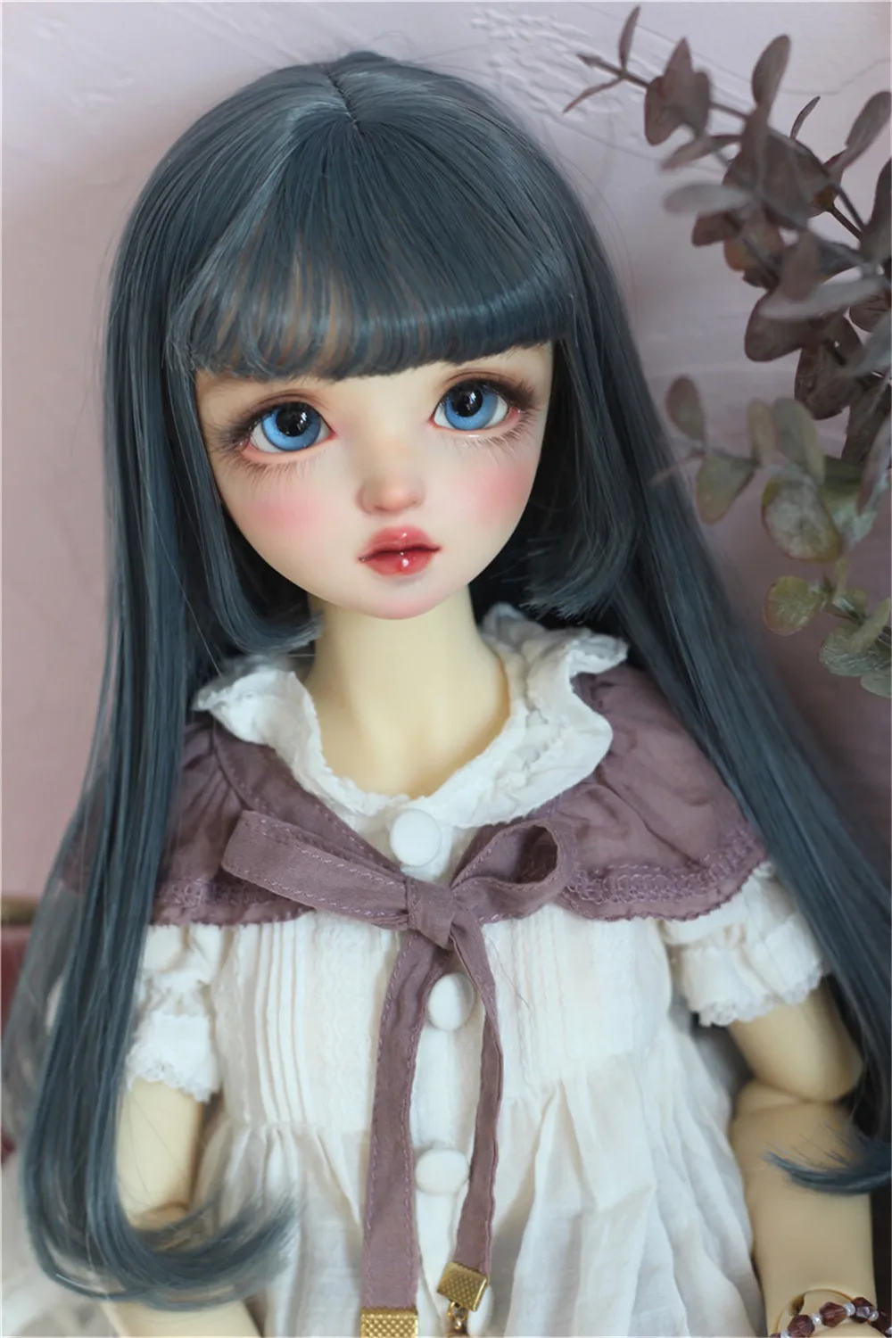 BJD/SD Wig Suitable for 1/3 &1/4 &1/6 high temperature silk wig Long hair Doll accessories