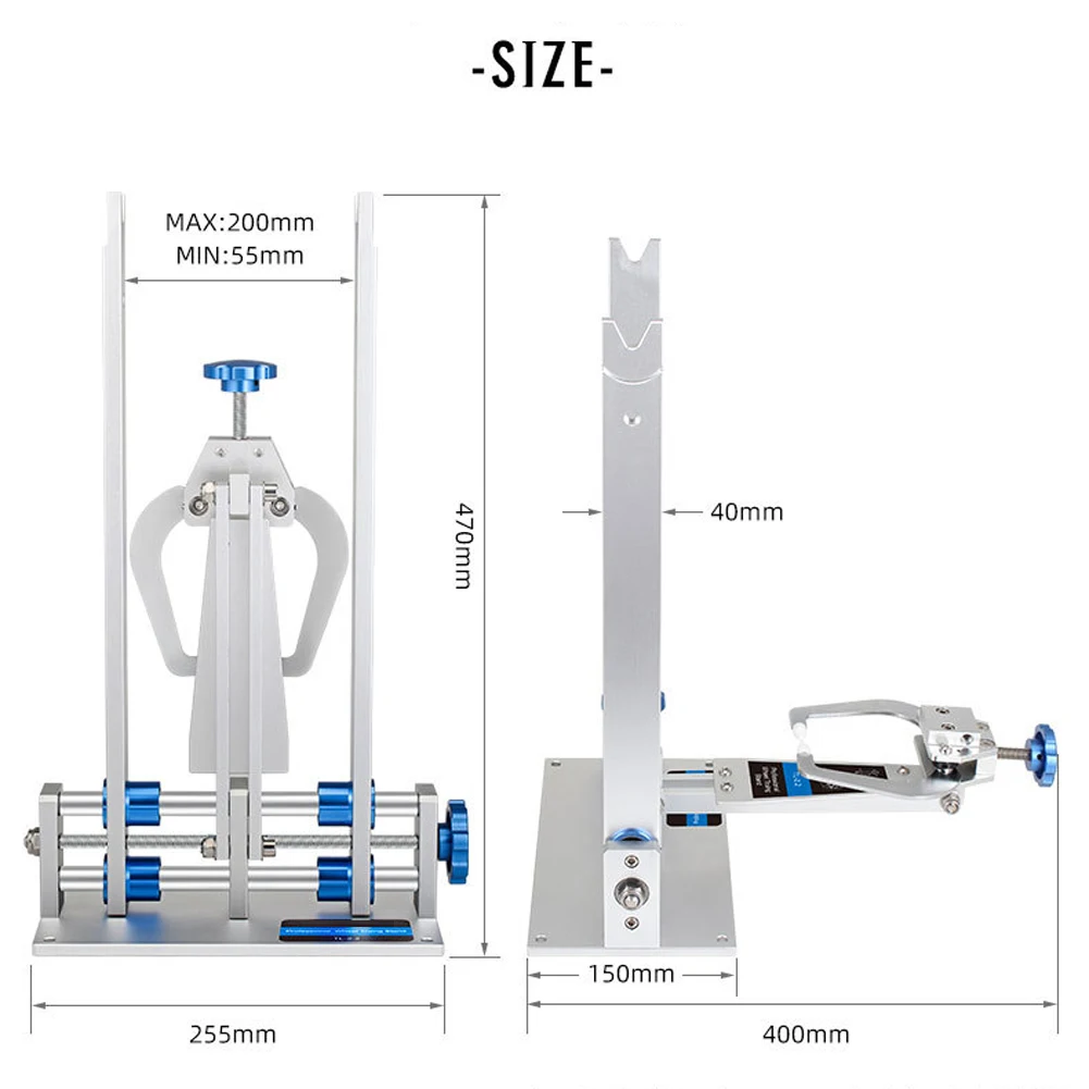 Road Bike Wheel Repair Tools Bicycle Wheel Truning Stand Rims Correction Stand Bicycle Calibration Stand