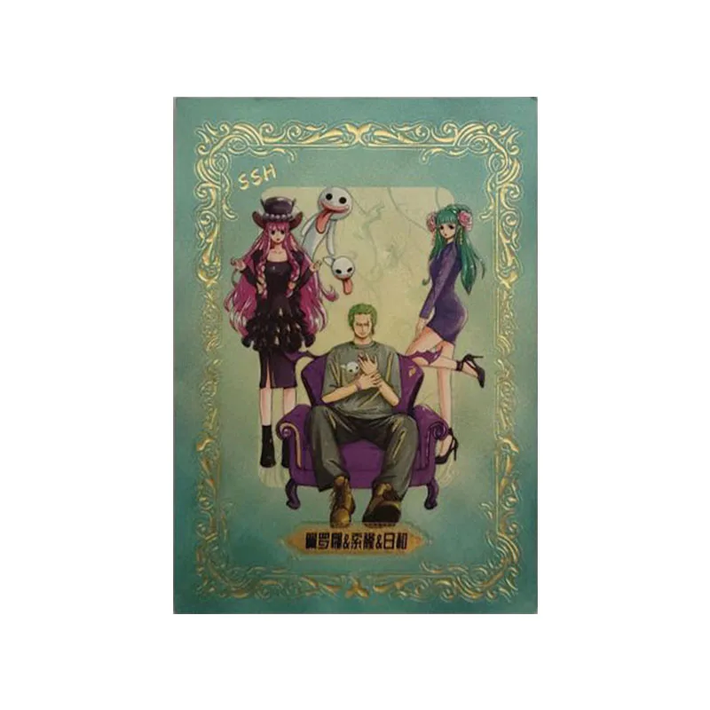 Anime ONE PIECE Rare SSH Refraction Game Cards Uta Luffy Law Kid Brook Smoker Toys for boys Collectible Cards Birthday Present