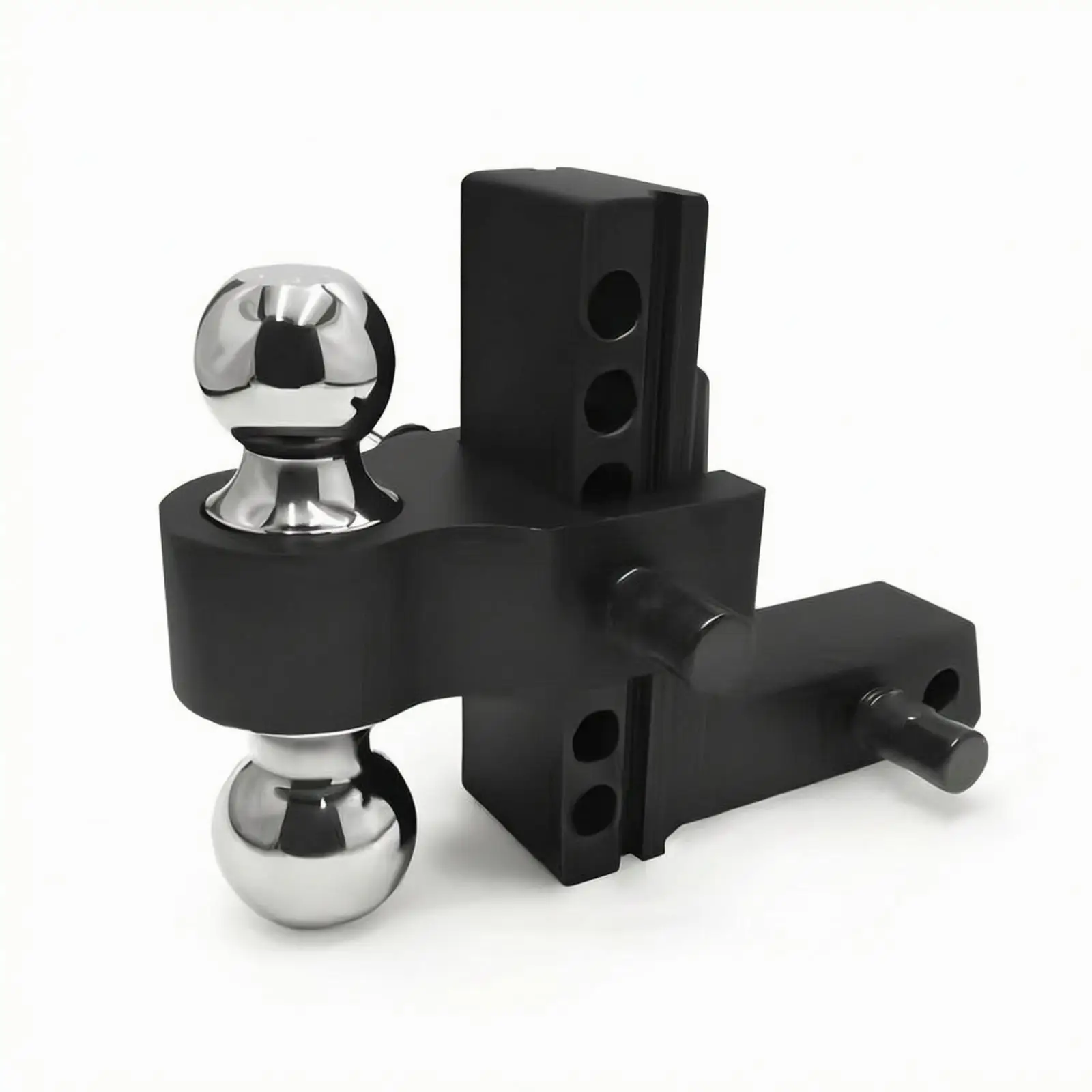 Quick Fasten Trailer Hitch Arm Aluminum Alloy Adjustable Tow Bar with Locking Pins for Reliable Caravan Trailer Use