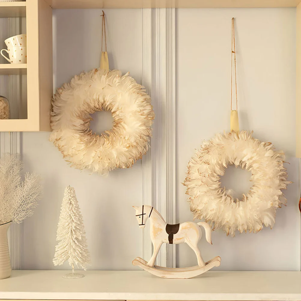 

6Pcs White Foam Wreath Forms Round Foam Circles Lightweight Durable Wedding Christmas DIY Craft Supplies Floral Round Forms