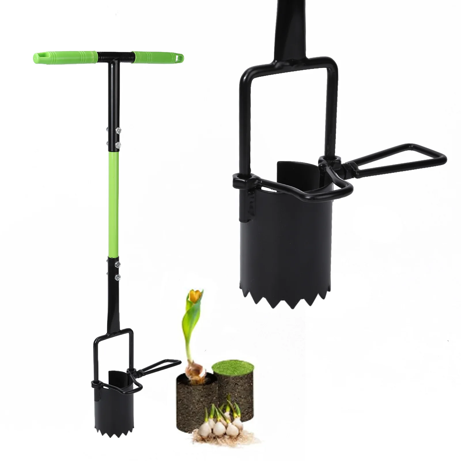 

Suitable forWholesale Hole-digging Transplanting, Seedling Digging Artifact, Transplanting and Planting Corn Hole-digging Shovel