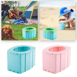 Portatile Baby Boy WC sedile del water Baby Girl Pot Toilet Bowl pieghevole vasino Training Pot vasi da viaggio all'aperto seggiolino per bambini vasino per bambini