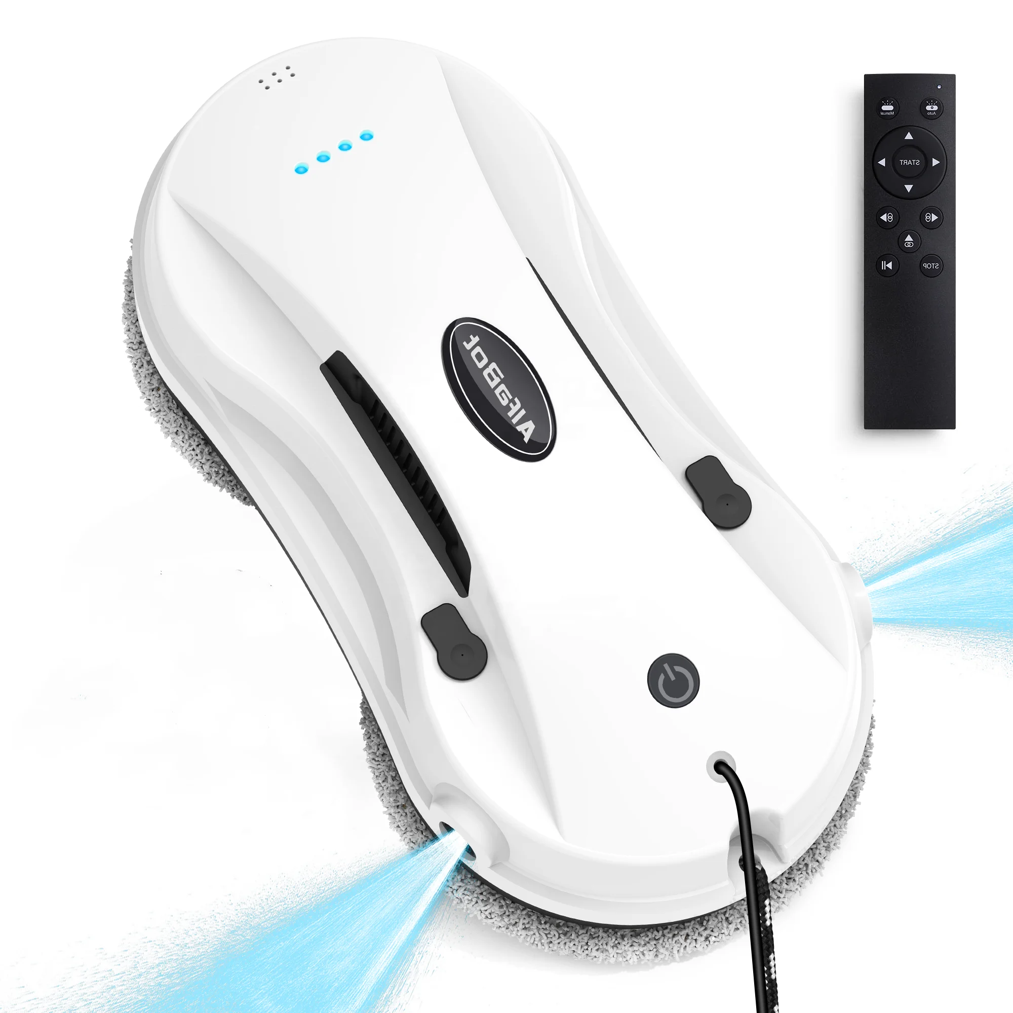 

Робот-мойщик окон X7 с силой всасывания 2600 Па, автоматический очиститель окон, CE ROHS FCC, умный робот для мытья окон