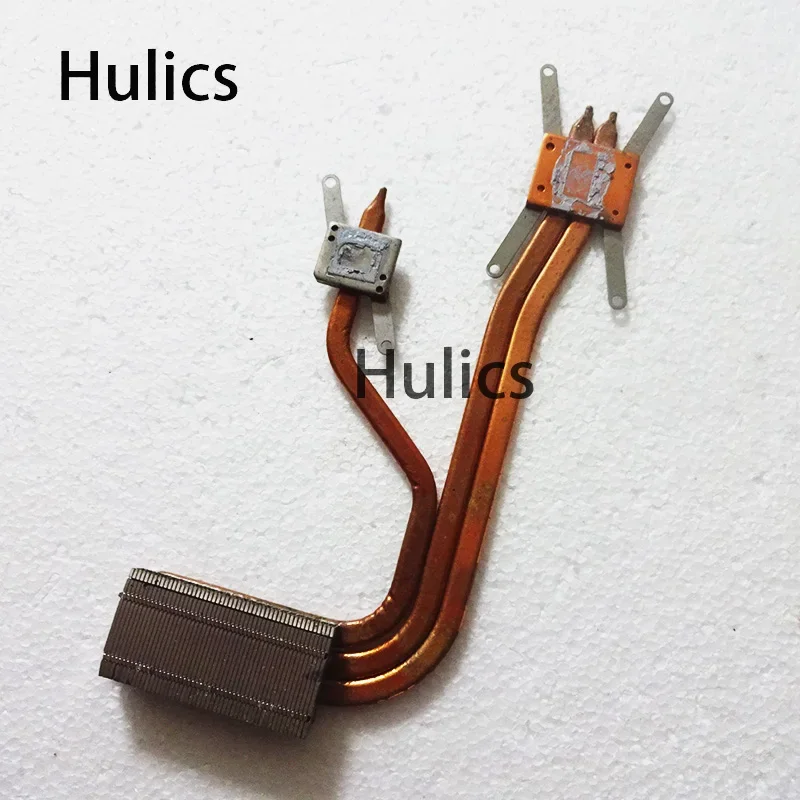 Hulics Used Laptop CPU Heatsink Cooling Fan For MSI MS-16GB MS-16GD MS-16G5    E312500060CA