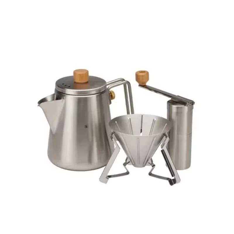 Camp Barista Outdoor Camping Stainless Steel Kettle