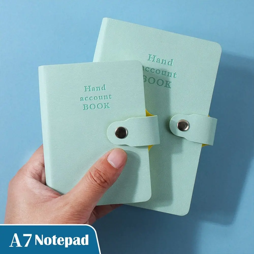 A6 A7 Mini Notebook Portable Pocket Notepad Memo Diary Planner Writing Paper for Students School Office Supplies