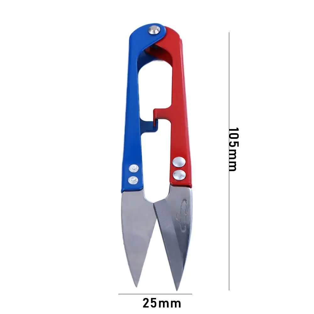Carbon Steel Cutting Wire Fish Line Scissors Line Cutter Gear Scissors Fishing Line Cutter U-shaped Scissor Fishing Scissor