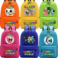 Dandys World SchoolBag Boys Girls School Bookbag Large-capacity Knapsack High-quality Backpack Game Figure Print Laptop Bag Gift