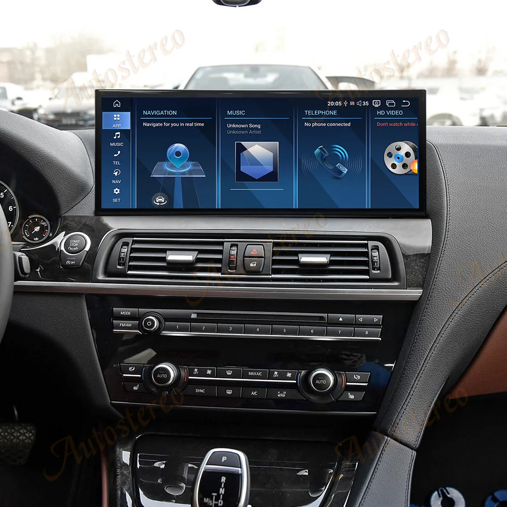 15,8 ''Android14 Qualcomm Carplay für 7er 2013-2017 Auto-Multimedia-Player GPS-Navigation Autoradio Stereo-Kopfeinheit