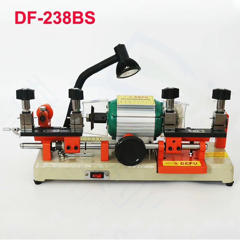 

120W DF-238BS key copy machine 220v fine-tuning double-headed horizontal flat key cross key motor key with key machine copy mach