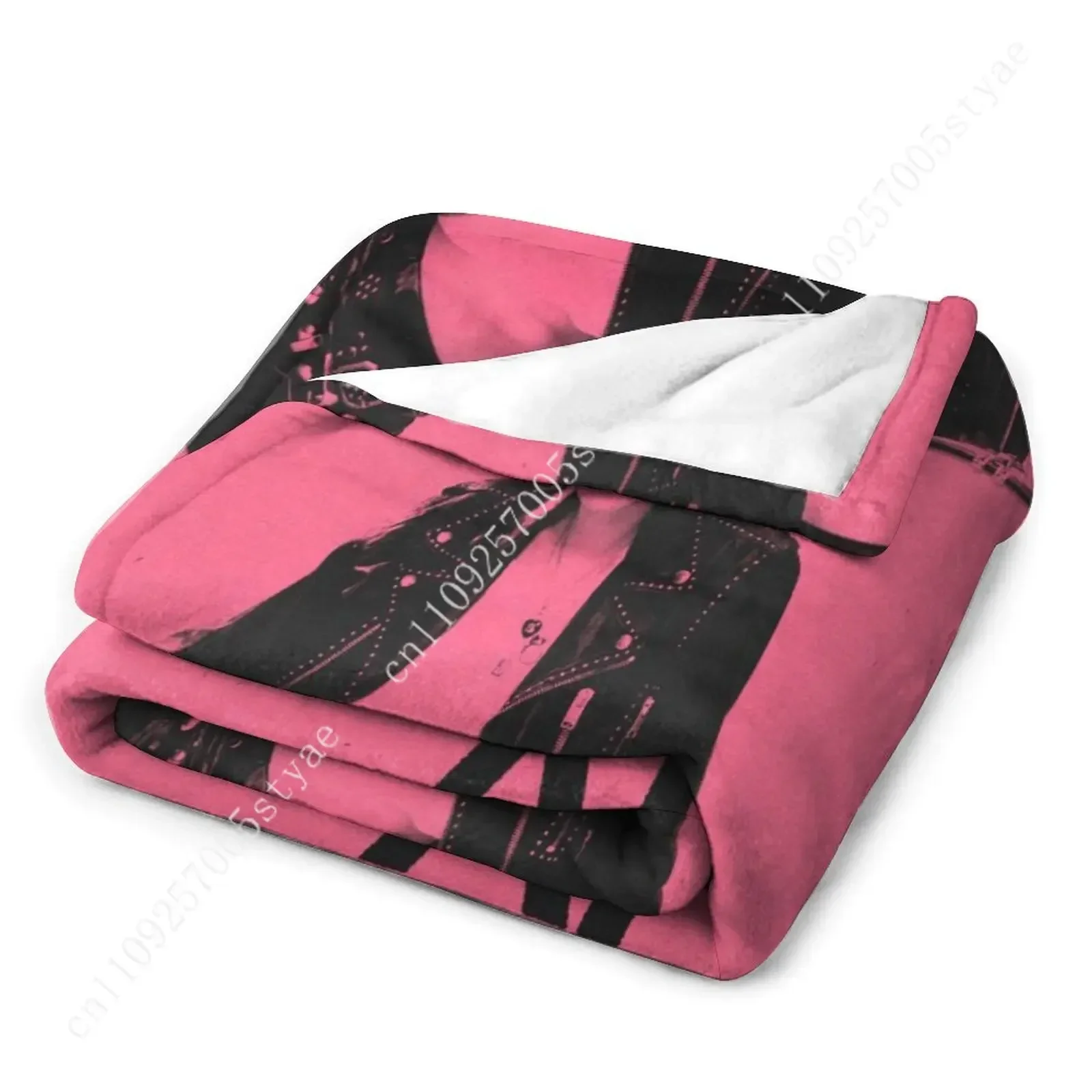 Pink Rose APT Bruno Mars 아파트 아파트 Flannel Blankets Are Soft Comfortable and Warm Perfect for Winter Naps Homes Offices Travel