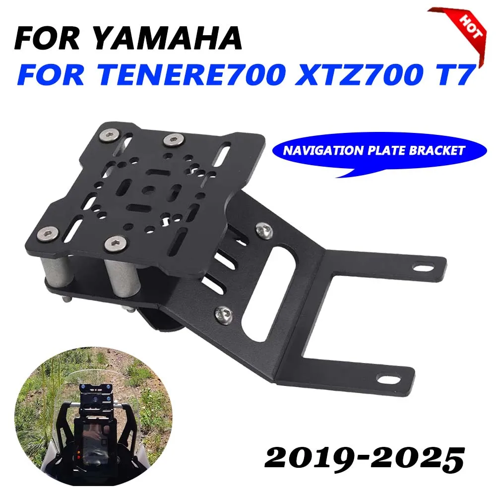 For YAMAHA Tenere 700 Tenere700 T7 XTZ700 XTZ 690 2019 - 2024 2025 Phone Support Mount Adapter Stand GPS Navigation Bracket