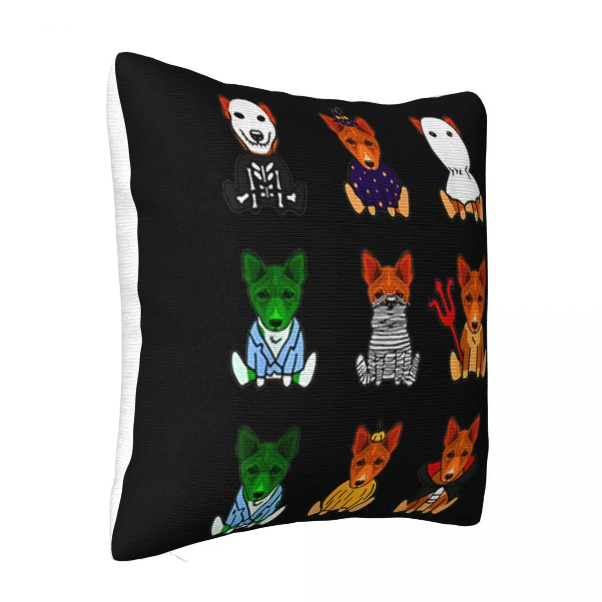 Original Basenji Dog Lover Halloween Basenji Humor Slogan Children Better New Design Slim Fit Pillow Case