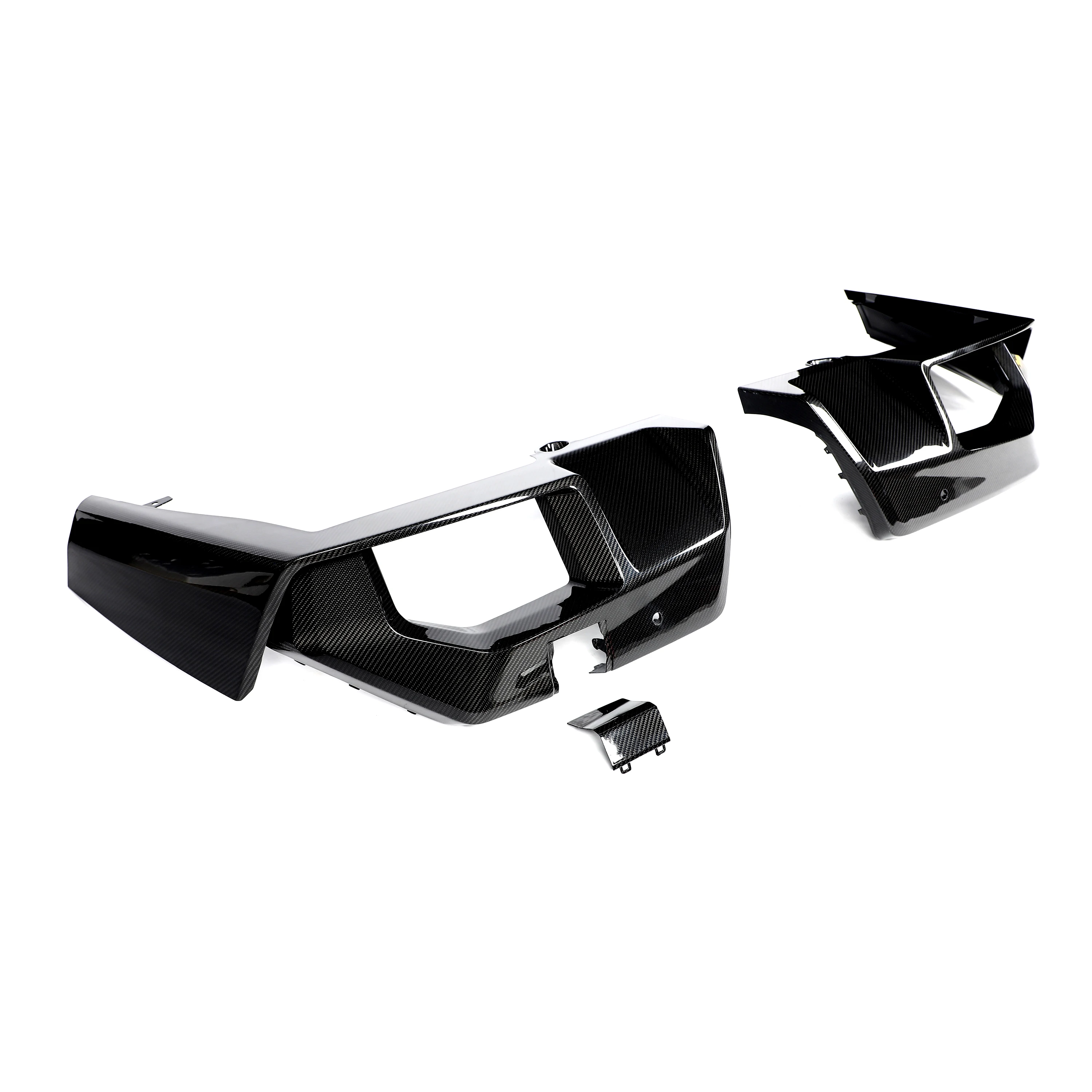 Real Dry Carbon Fiber Rear Diffuser for BMW 5 Series G90 M5 2025+