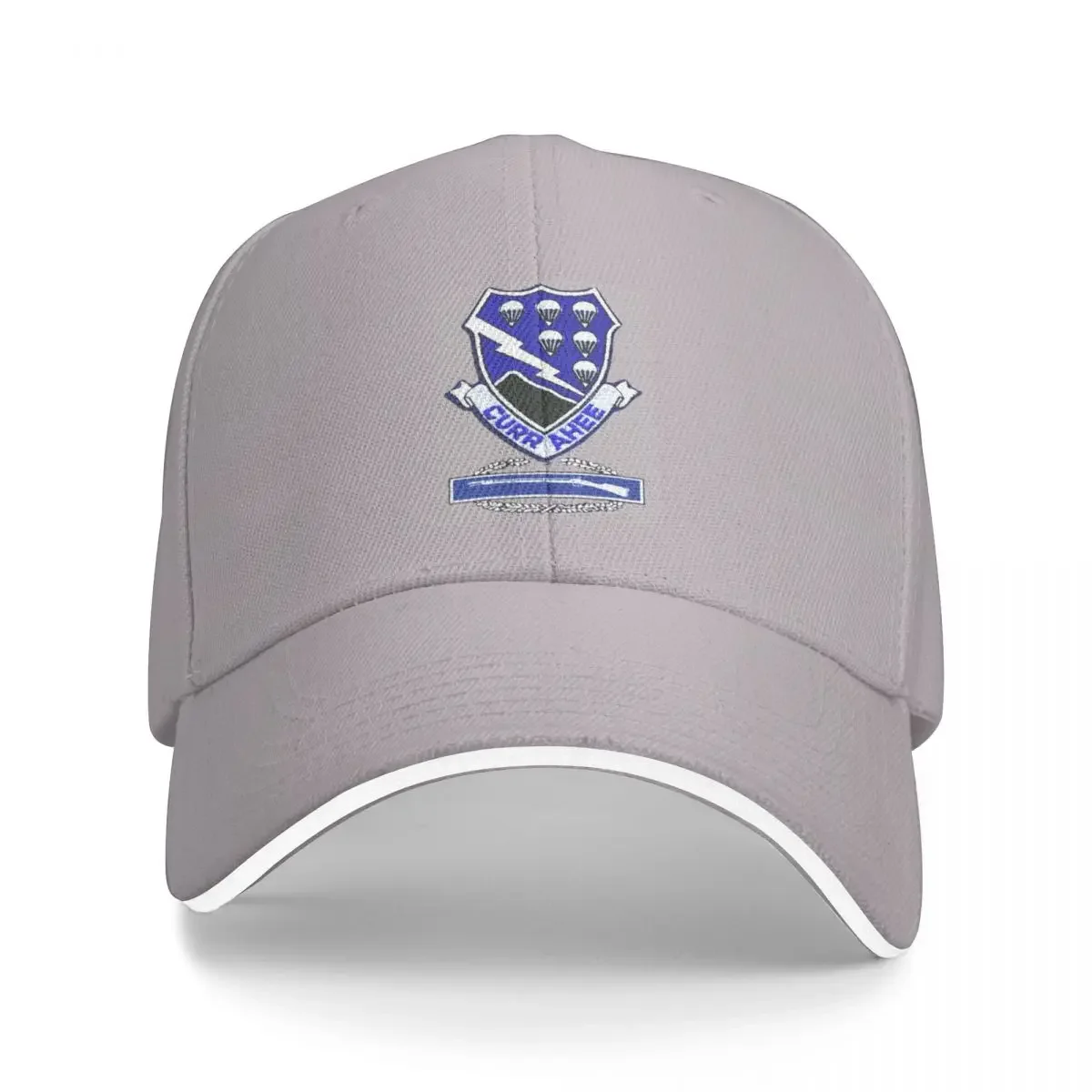 Currahee Patch & Combat Infantry Badge (CIB) Cap Baseball Cap sunhat Golf wear men Women's