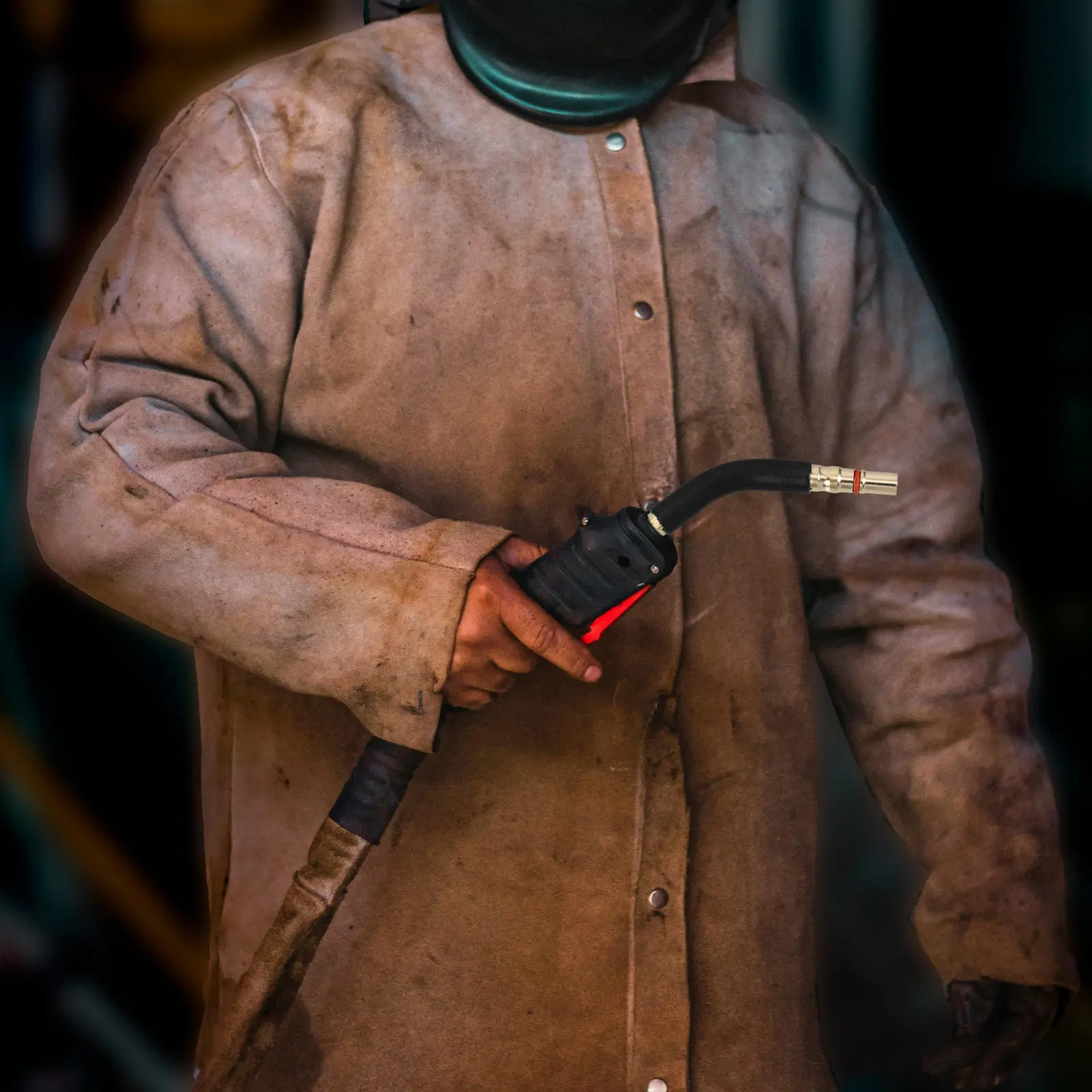 Welding Torch Neck Curved Bend Tube Heat Resistant Gas Shielded Welding Precise Cutting Multifunctional Tool Accessories