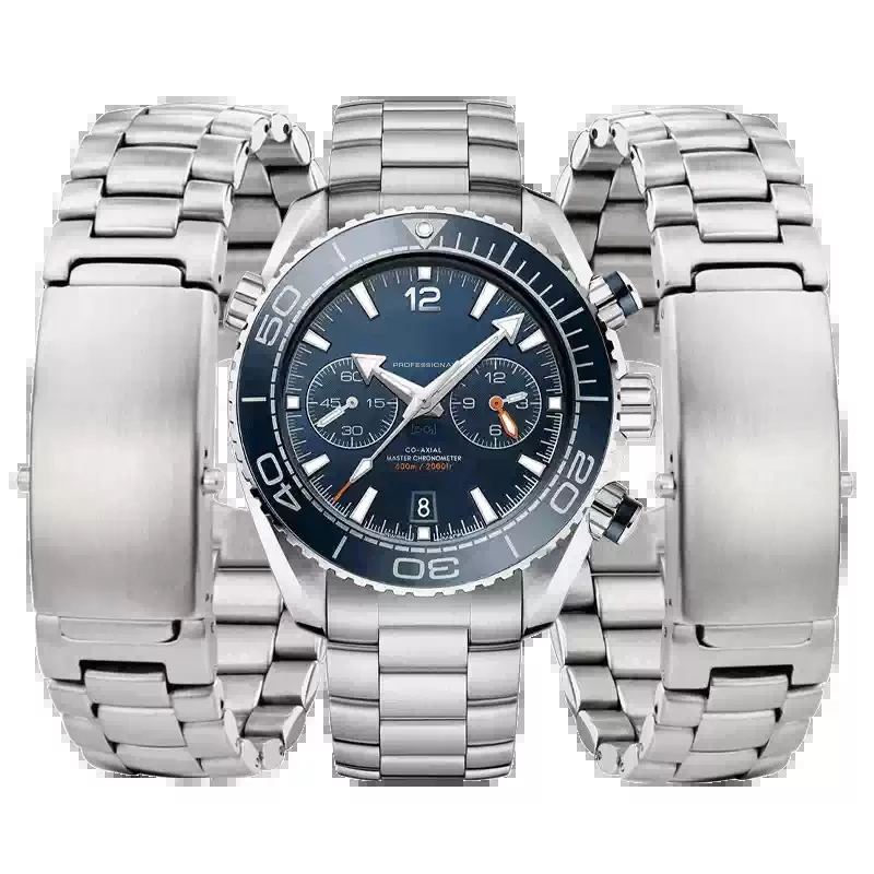 

316L Solid Stainless steel watchband 20mm Silver Watch Band For omega strap seamaster speedmaster planet ocean Bracelet