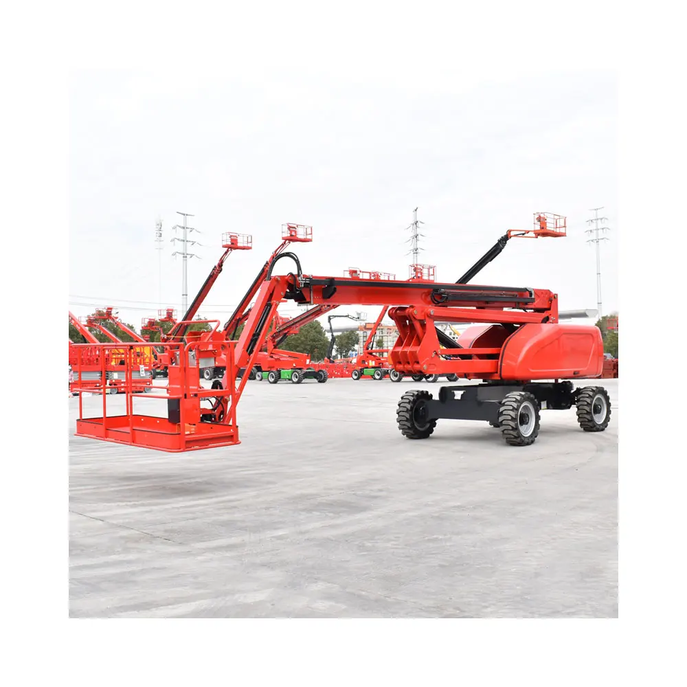 Telescopic/articulated Boom Lift Aerial Work Platform Man Platforms Self Propelled Boom Lift