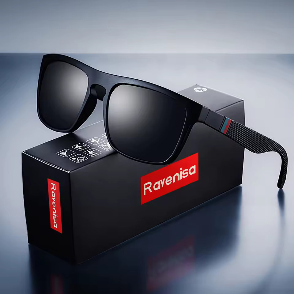 Oculos de Sol Polarizado Vintage Unissex UV400