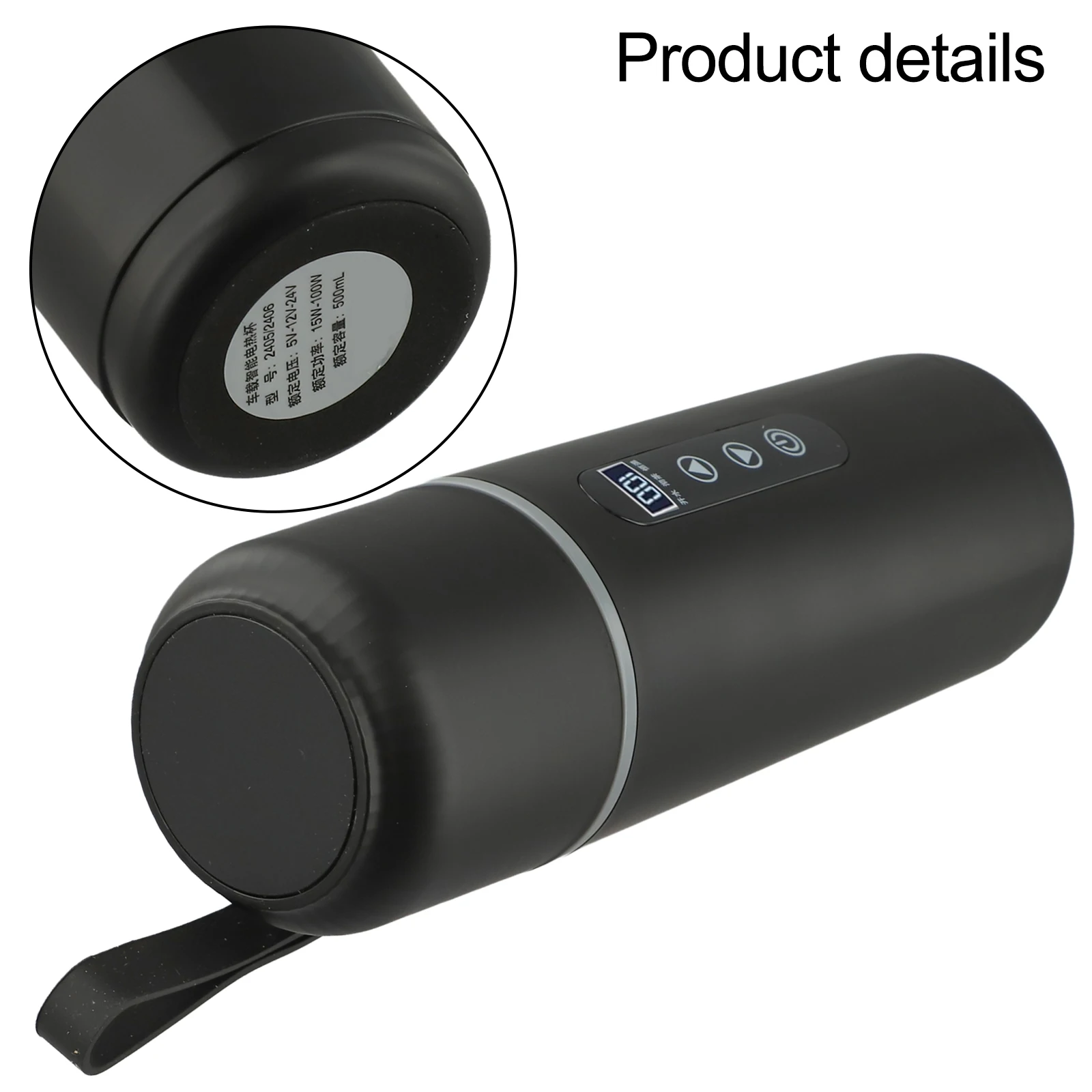Camping Traveling Portable Car Kettle 12V 24V Vehicle Cooker Electric Kettle For Car Car Kettle Road Trip Appliance