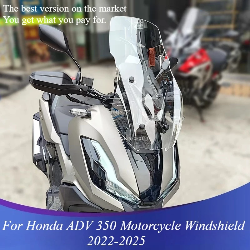 

Лобовое стекло мотоцикла Honda ADV350, модифицированное лобовое стекло, модифицированное переднее лобовое стекло adv350 350ADV 2022-2025