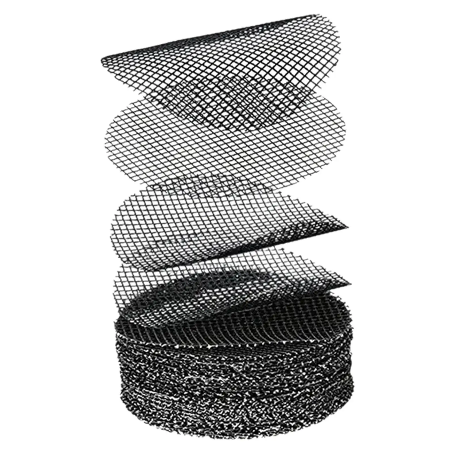 Pot Mesh Drainage Screens Round Polyester Gasket Block Soil Leaking for Plant Pot Large Flower Pots Outdoor Use