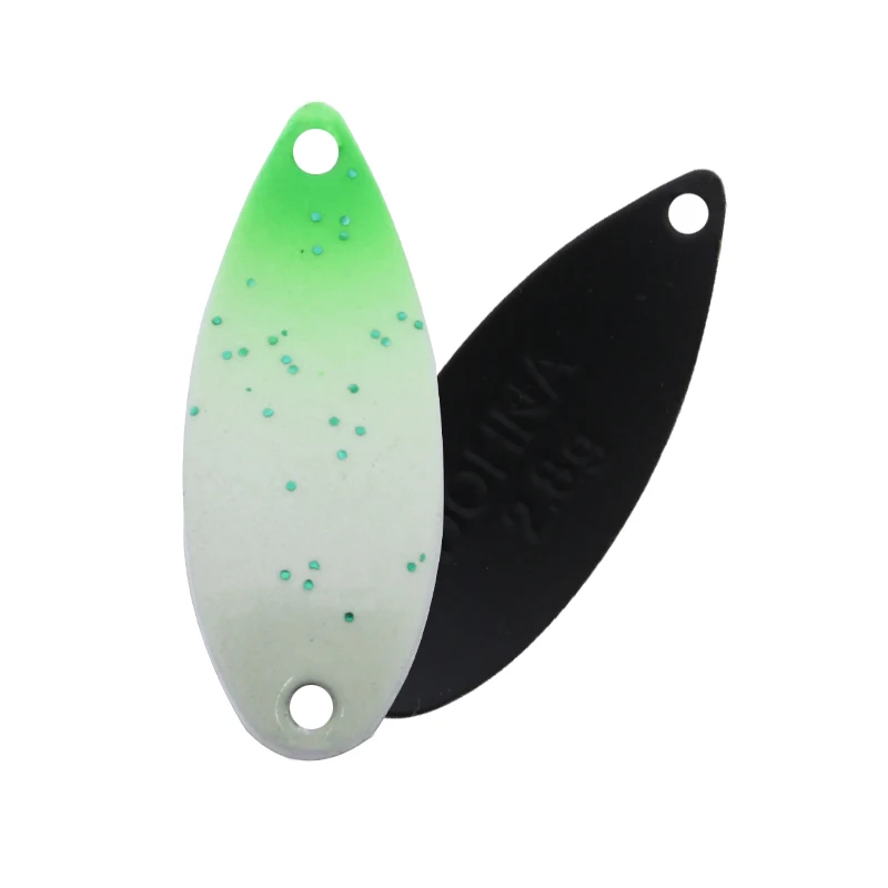 1Pc Peche Leurre Pesca Dohna Löffel 2,8g 30mm Bunte Löffel Köder Kupfer Stream Metall Angeln Locken für Forelle Döbel Barsch Lachs – Detail 23