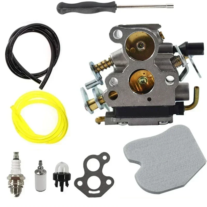 For Husqvarna 235 235E 236 240 240E Zama C1T-W33 CS2234 CS2238 CS2234S CS2238S GZ380 574719402 Chainsaw Carb Carburetor Kit