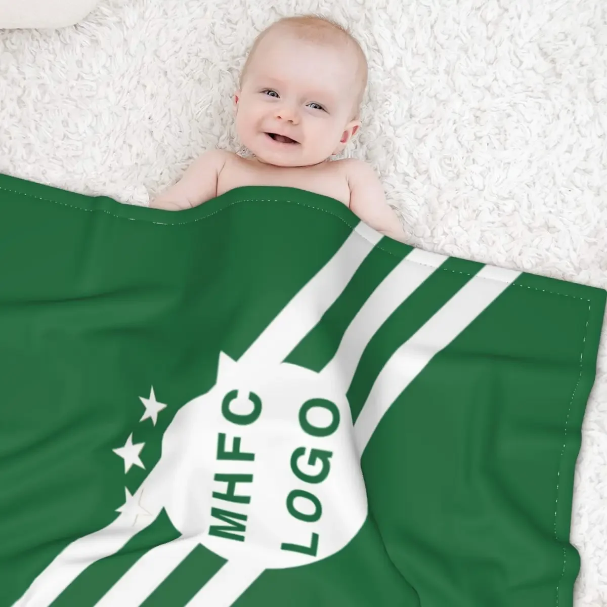 Israel F.c Mhfc Kampioen Baby Deken Pasgeboren Winter Quilt Deken Baby Benodigdheden