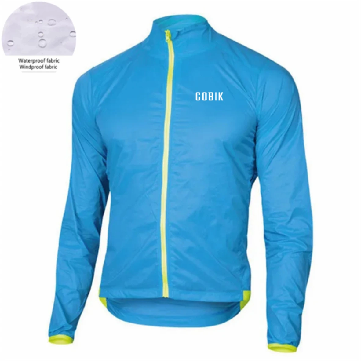 

Cobik Bicycle Rainy Season Top Jacket Windproof Waterproof Thin Outdoor Sport Jersey Back With Pocket Bike Ropa Ciclismo Uniform