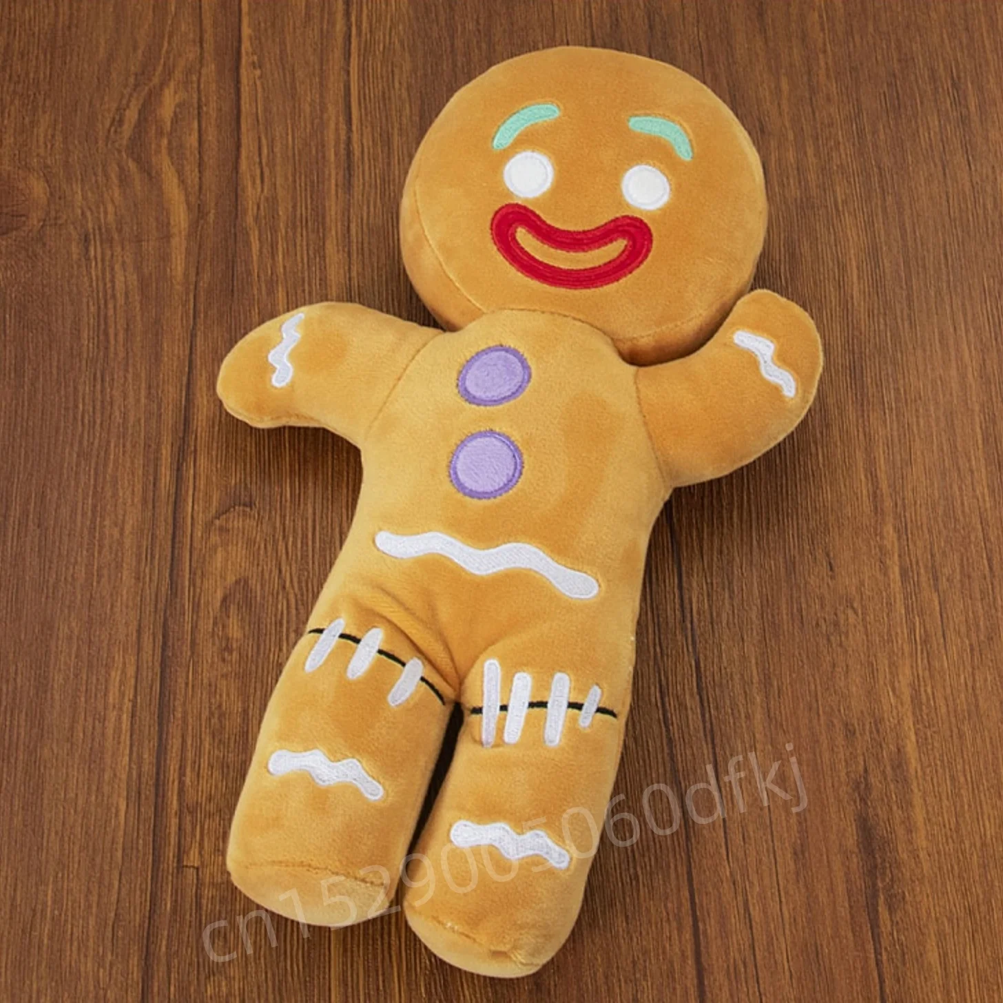 Lovely Gingerbread Man Doll Bag Pendant Soft Stuffed Anime Biscuit Plushies Cuddly Comfortable Cookie Plush Toy Xmas Gifts